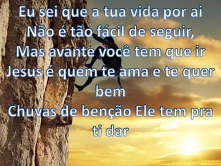 Com cristo e vencer(nao pense que a vida acabou)cassiane | PPT ...