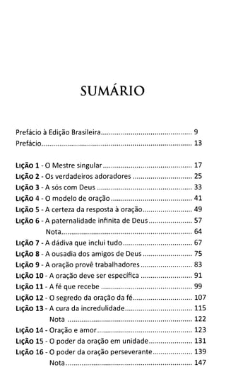 SUMÁRIO
Prefácio à Edição Brasileira............................................... 9
Prefácio...............................