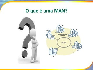 O que é uma MAN?
 