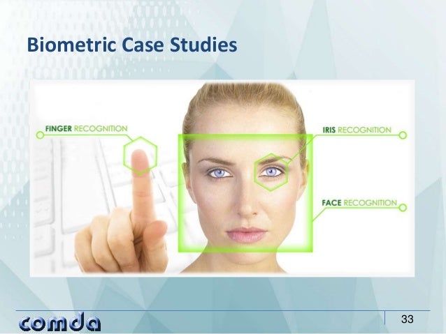 Biometric Case Studies
33
 
