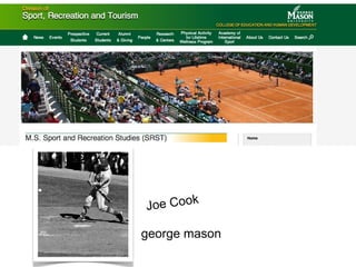 Joe Cook 
george mason 
 
