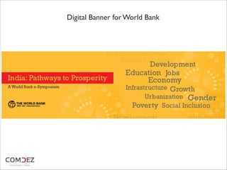 Digital Banner for World Bank
 