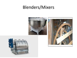 Blenders/Mixers
 