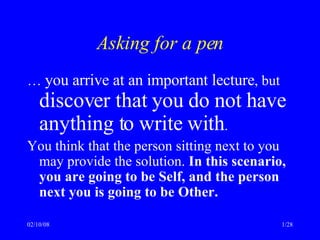 Asking for a pen ,[object Object],[object Object]