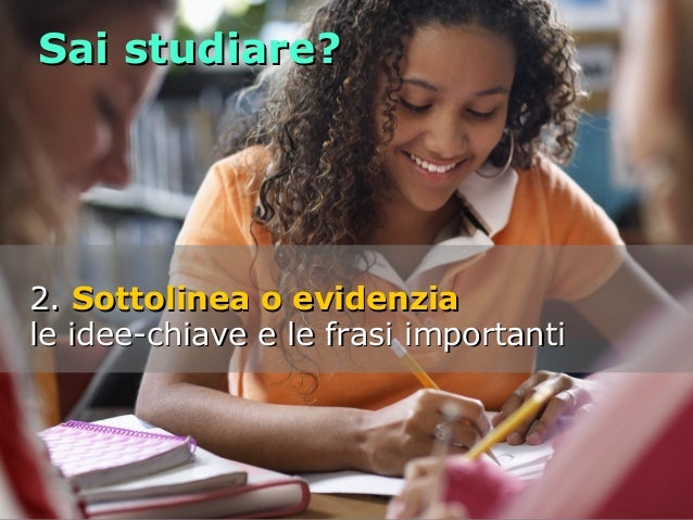 Come Si Studia