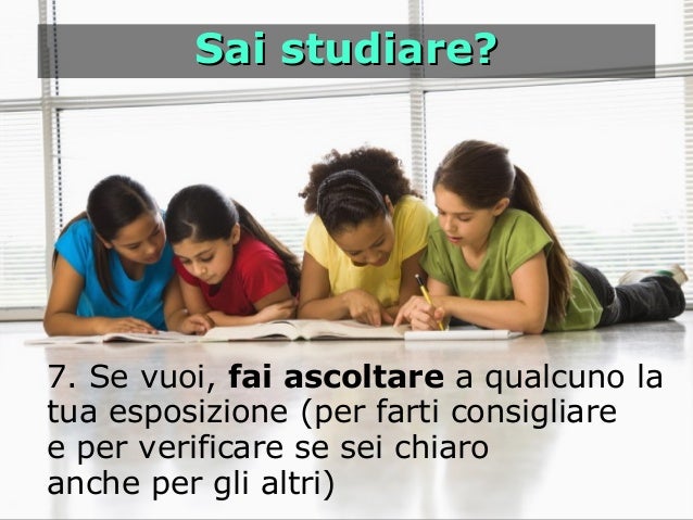 Come Si Studia
