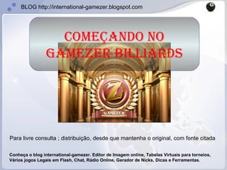 Dicas GameZer: História do Gamezer
