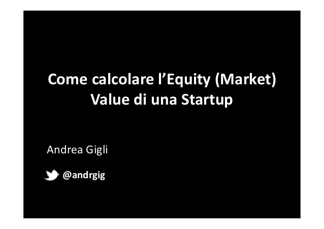 Valuing startup stock options