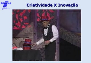 Criatividade X Inovação
 
