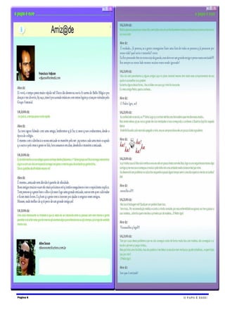 Página 8   O P AP O É E S SE !
 