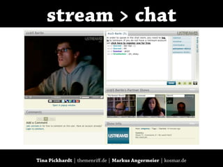 I’m streaming, come and chat