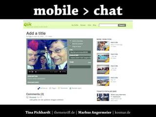 I’m streaming, come and chat