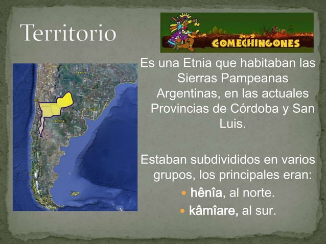 Comechingones PPT
