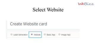 Select Website
 