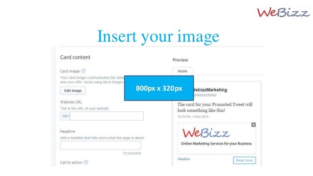 How to create Twitter Website cards