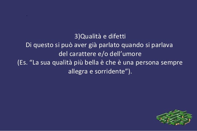 Come Descrivere Una Persona