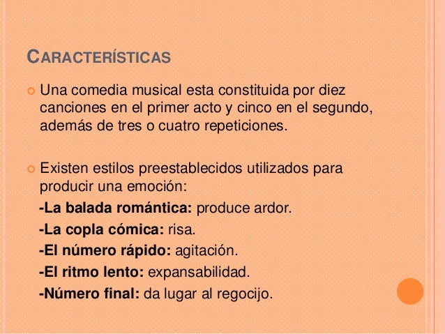 Comedia musical