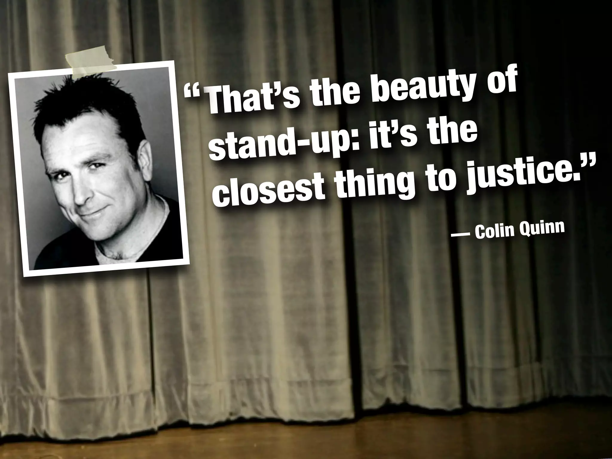 Quotes & Lessons from "Comedian"