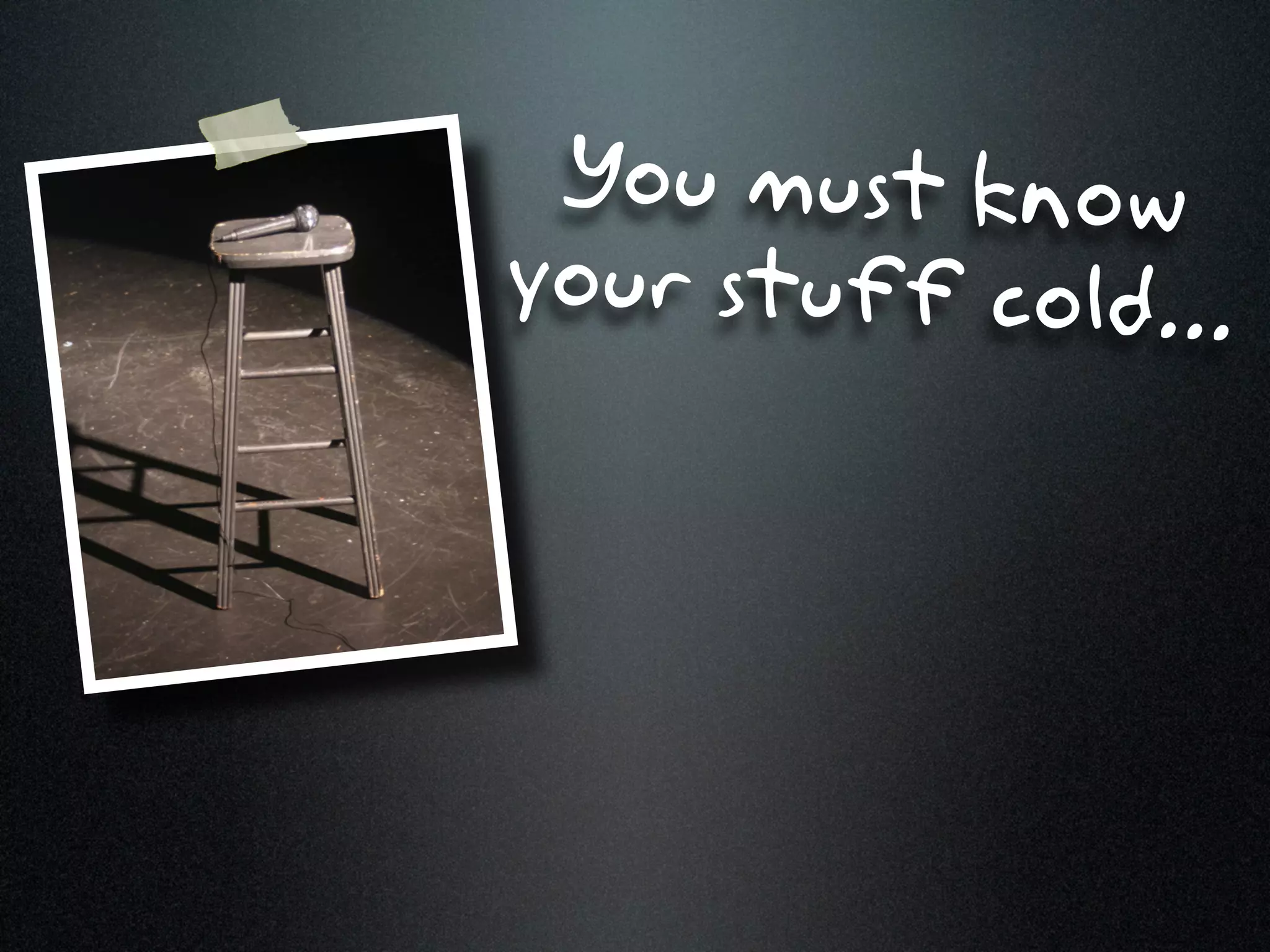 Quotes & Lessons from "Comedian"