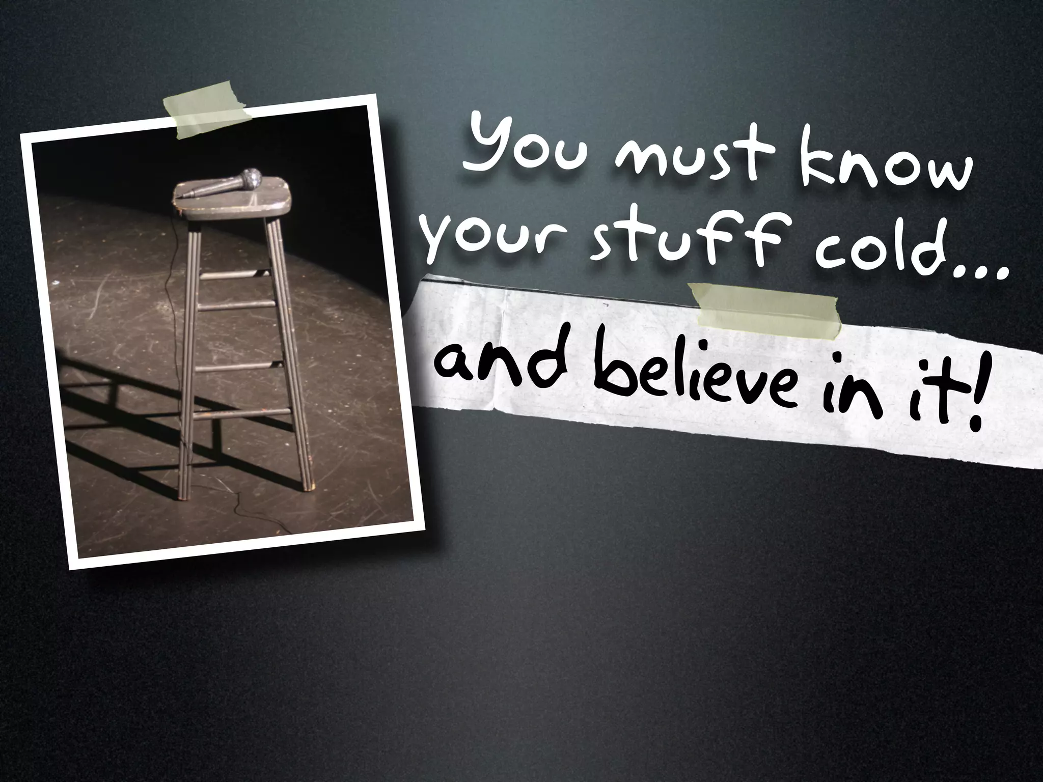 Quotes & Lessons from "Comedian"