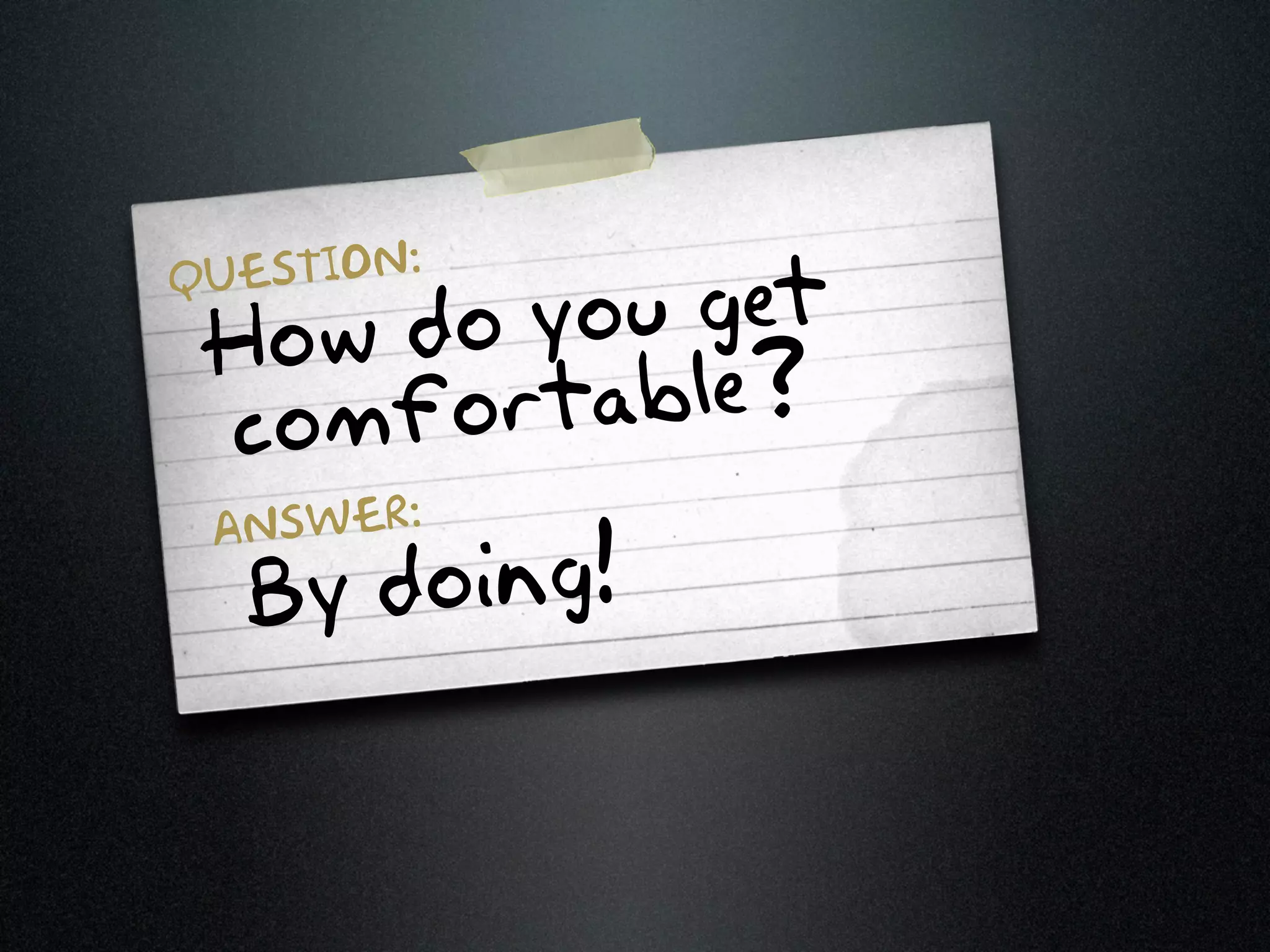 Quotes & Lessons from "Comedian"