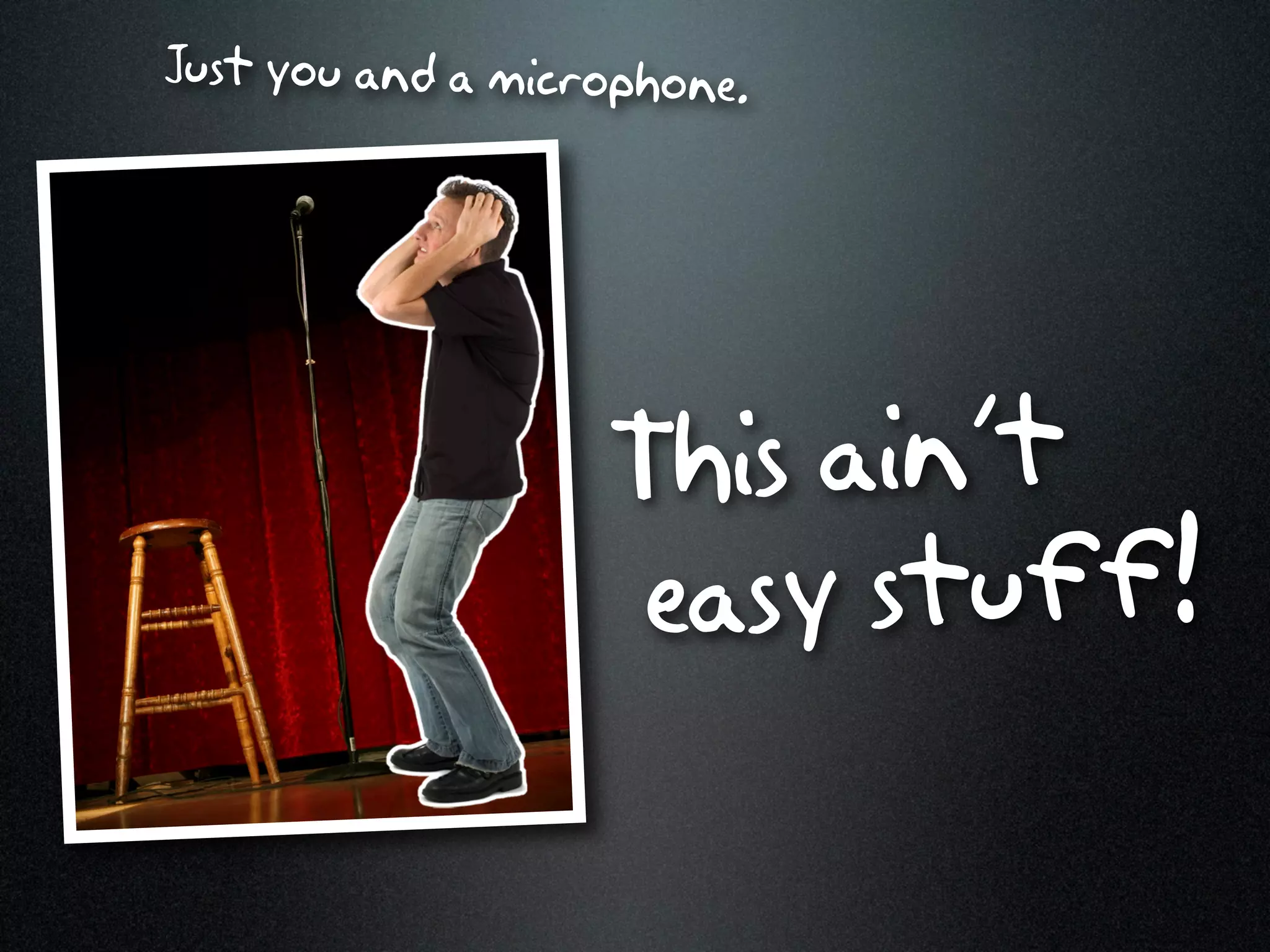 Quotes & Lessons from "Comedian"