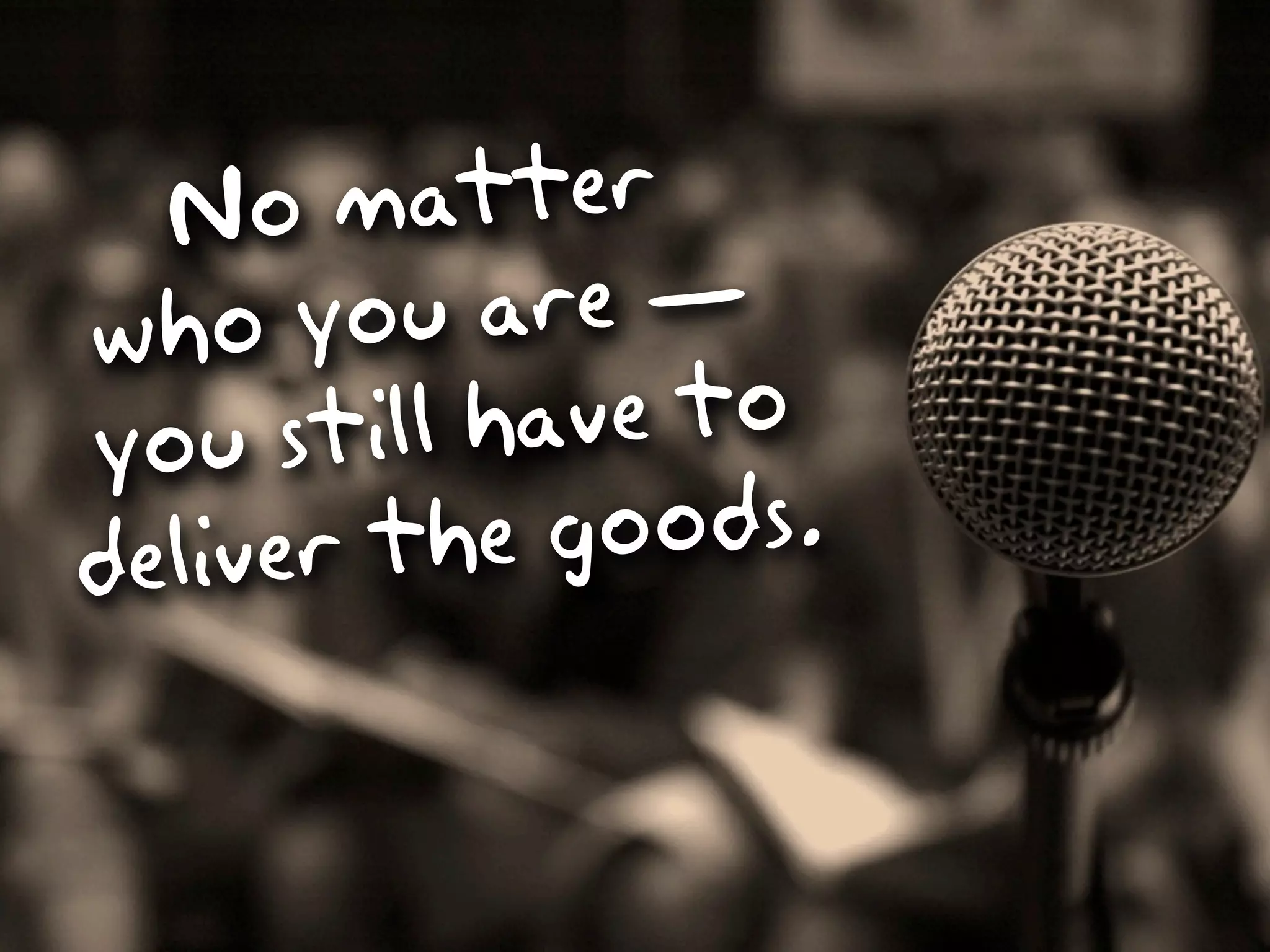 Quotes & Lessons from "Comedian"