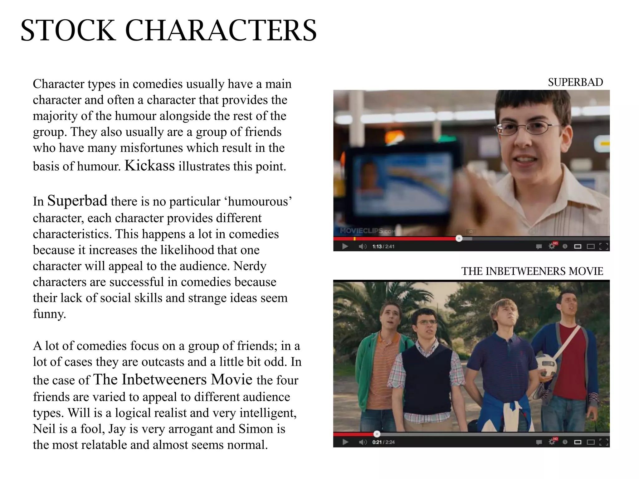 Comedy Genre Forms and Conventions PPT