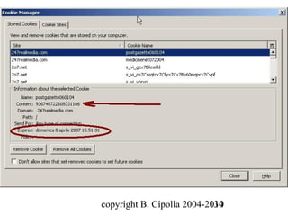 copyright B. Cipolla 2004-2010
                           134
 