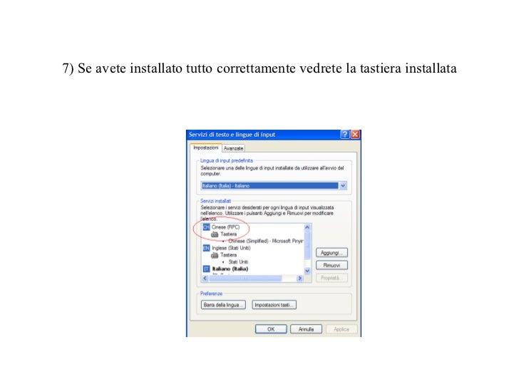 pacchetto lingue orientali windows xp scarica