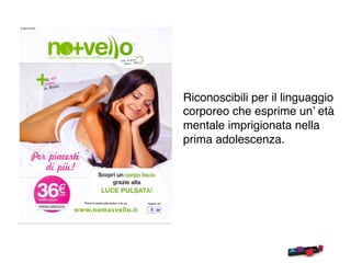 Come la pubblicità racconta le donne e gli uomini, in italia.