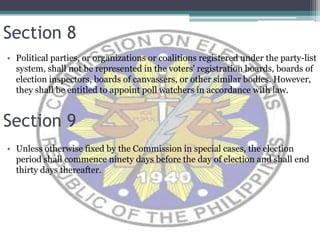 Commission on Elections