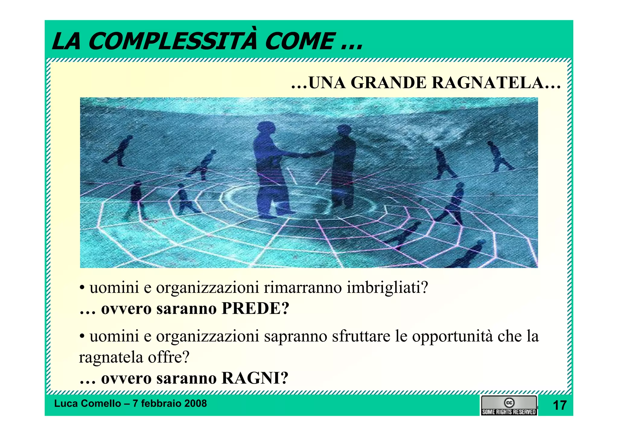 Viaggio nella complessità 