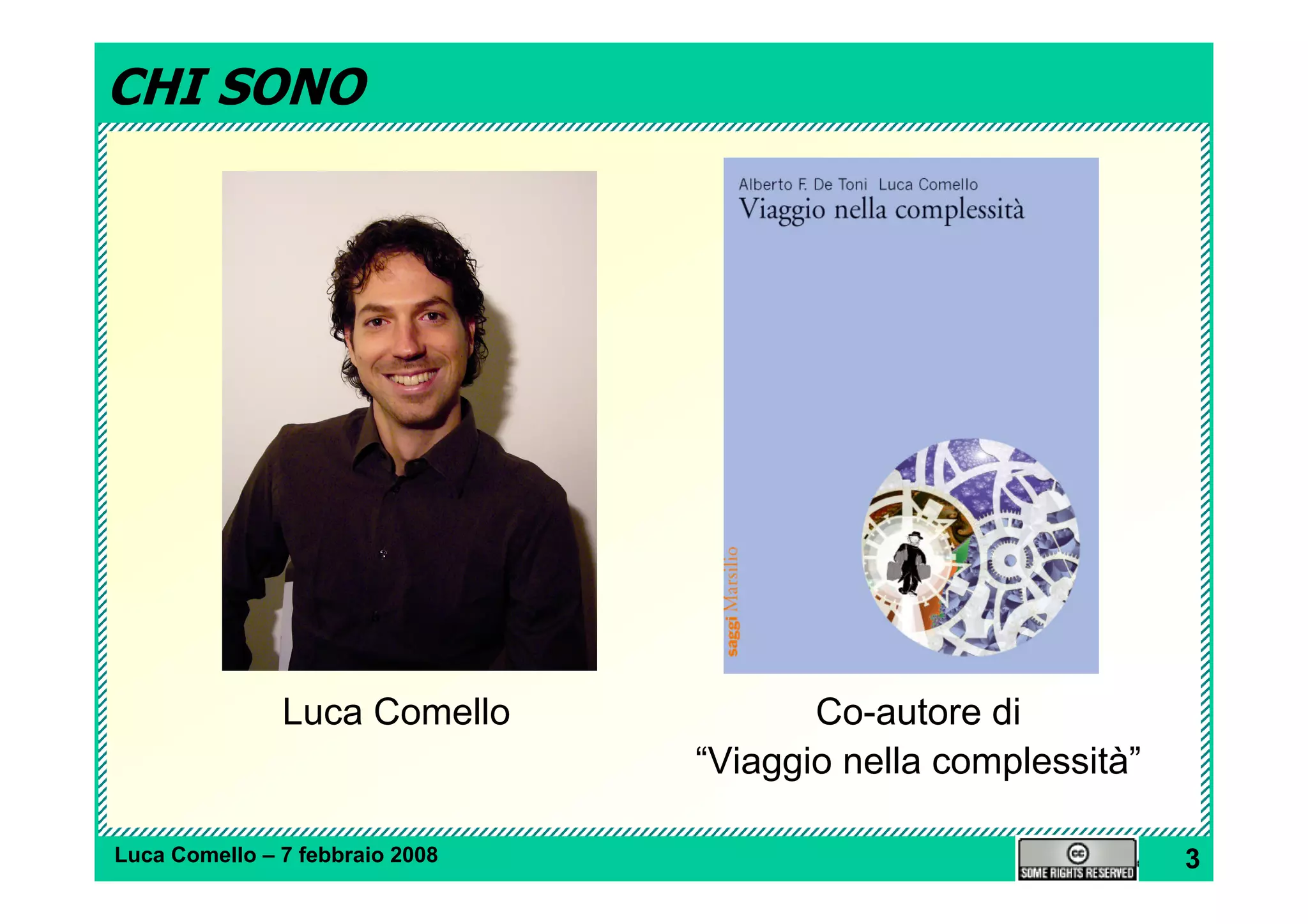 Viaggio nella complessità 