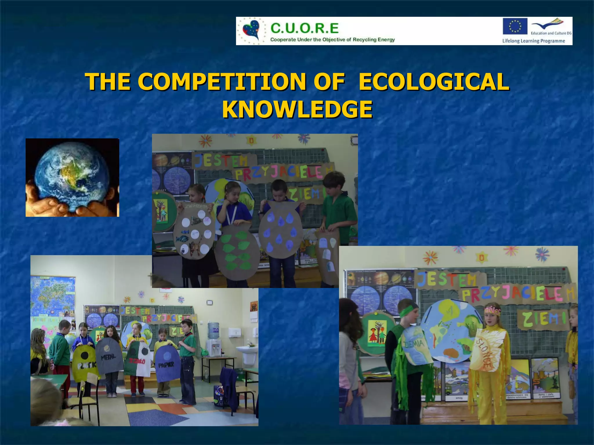 THE COMPETITION OF  ECOLOGICAL KNOWLEDGE 