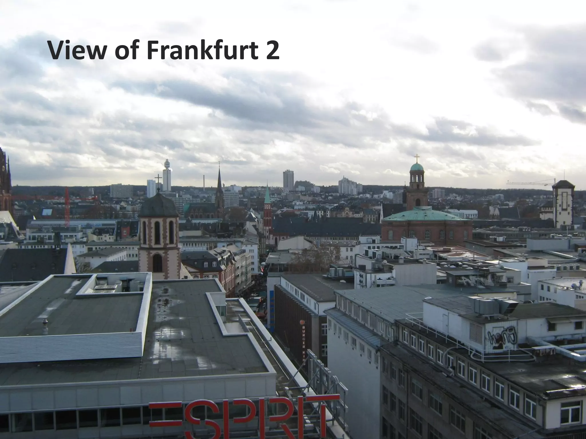 View of Frankfurt 2
 