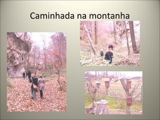 Caminhada na montanha