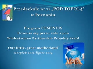 Comenius prezentacja nr 1