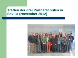 Treffen der drei Partnerschulen in
Sevilla (November 2012)

 