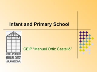 Infant and Primary School CEIP “Manuel Ortiz Castelló” 