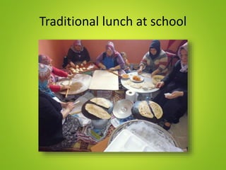 Traditional lunch at school
 