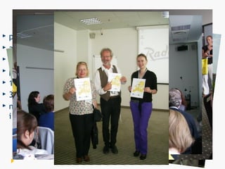 Primjer: PDW o Web 2.0 alatima
      Vilniusu, Litvi (10.-12. lipnja 2011.)
   prijava preko AMPEU
   aktivan član eTwinning-a
   tema: Web 2.0 alati
   predavanja + radionice
   100 sudionika iz
   32 zemlje EU
   nova saznanja, novi kontakti
    i partnerstva
 