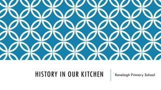 HISTORY IN OUR KITCHEN Ranelagh Primary School
 