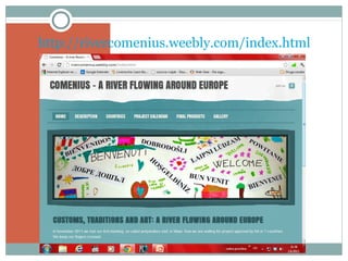 Web stranica projekta
http://rivercomenius.weebly.com/index.html
 