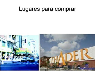 Lugares para comprar 