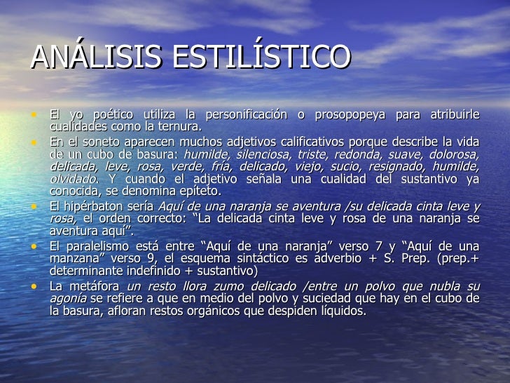 Desmayarse Atreverse Estar Furioso Analisis Comentario PoéTico Al Cubo De La Basura