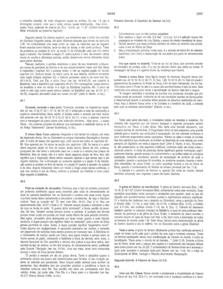 ISAÍAS 2895
o conselho celestial, de onde chegavam vozes ao profeta. Os vss. 1-2 são a
introdução; consolo, visto que o exílio estava quase terminando... meu povo...
vosso Deus, palavras de aliança (cf. Êxo. 19.4-6; Jer. 11.5)” [Oxford Annotated
Bible, introdução ao presente capítulo).
Segundo Isaías. Os críticos supõem que tenhamos aqui o início dos escritos
do chamado Segundo Isaías, um autor diferente daquele que proveu os capítulos
1-35. De conformidade com esse ponto de vista, os materiais que se seguem
foram escritos como história, após os dias de Isaías, e não como profecia. Tratei
do problema da unidade do livro, na seção III da Introdução, pelo que não reitero
aqui o material. Ver também a seção IV, sobre autoria e data. Se existem vários
níveis de escrita e diferentes autores, então obviamente temos diferentes datas
para partes distintas.
“Nesses capítulos, o profeta relembrou o povo de seu livramento vindouro,
por causa da grandeza do Senhor e de seu relacionamento ímpar com Ele. Deus
é majestático (capítulo 40) e protege Israel, e não as nações pagãs do mundo
(capítulo 41). Embora Israel, na maior parte de sua história, tenha-se mostrado
uma nação indigna (capítulo 42), o Senhor prometeu reuni-la de novo (ver Isa.
43.1-44.5). Visto que Ele, o único Deus (ver Isa. 44.6-45.25), era superior à
Babilônia, faria a Babilônia cair (capítulos 46-47). Por conseguinte, Isaías exortou
os israelitas a viver na retidão e a fugir da Babilônia (capítulo 48). O povo de
Judá é visto aqui como quem estava exilado na Babilônia (ver Isa. 43.14; 47.1;
48.20), enquanto Jerusalém jazia em ruínas (44,26)” (John S. Martin, in loc.).
40.1
Consolai, consolai o meu povo. “Consolai, consolai: os imperativos repeti­
dos (cf. Isa. 51.9,17; 52.1; 57.14; 62.10; 65.1) enfatizam a nota de compaixão e
urgência características desta seção. A ênfase sobre o consolo permeia muitos
dos poemas (ver Isa. 40.13; 51.6,12,19; 52.9; 54.11), e isso é apenas coerente
com a mensagem do poeta sobre uma redenção iminente... Meu povo... o vosso
Deus... são palavras próprias da aliança que expressam a realidade básica da fé
do Antigo Testamento” (James Muilenburg, in loc.).
O vosso Deus. Essas palavras chegaram a nós dentro do oráculo, por meio
da inspiração divina. Ver no Dicionário os artigos chamados Revelação e liumina-
ção. O nome de Isaías não aparece aqui, nem ocorre em todos os capítulos 40 -
66. Mas aparece por 14 vezes na seção dos capítulos 1-39. Se Isaías é o autor
desta segunda seção do livro de Isaías, então temos, diante de nós, profecia,
porquanto ele não viveu o suficiente para ver o exílio e o retorno dos judeus da
Babilônia. Mas se Isaías não é o autor desta segunda seção do livro, isso não
significa que a inspiração divina tenha cessado; apenas o que temos aqui é um
registro histórico. Ver a introdução ao presente capítulo e a seção III da Introdu­
ção quanto à unidade do livro de Isaías, e a seção IV quanto à questão da autoria
e da data. Alguns intérpretes vêem um intuito a longo prazo nestas profecias, o
que nos conduz à era do Reino, embora a profecia (ou história) a curto prazo
diga respeito à Babilônia.
40.2
Falai ao coração de Jerusalém. Continua aqui a fala de consolo, porquanto
um profundo sofrimento agora seria revertido pela volta do remanescente de
Judá do cativeiro babilónico. Ver no Dicionário o verbete com esse nome. Agora
o profeta Isaías falava ternamente a Jerusalém. Literalmente, diz aqui o hebraico
original: “falai ao coração de”. Cf. isso com Gên. 34.31; Osé. 2.14. Mas ver
especialmente Gên. 50.21 e Rute 2.13. Yahweh estava prestes a derramar o óleo
da cura na ferida do exílio. “A guerra tinha terminado”, e havia perdão de peca­
dos. De fato, Yahweh estava sempre pronto a perdoar. A punição era terrível
porque Israel (Judá) era punida por duas vezes diante de cada pecado cometido.
Mas agora, Jerusalém seria abençoada por duas vezes, quanto a cada bênção
recebida. A dupla punição não significa “além do merecido”, pois o amor de Deus
jamais permitiria tal coisa. Antes, a dupla punição significa “pagamento pleno”.
Coisa alguma era negligenciada. A apostasia precisava ser curada, e somente
um julgamento de natureza mais severa poderia ter realizado isso. A Babilônia foi
o instrumento de castigo usado por Deus, mas agora medos e persas eram os
novos atores do palco, colocando a Babilônia à beira da derrota; além disso, o
decreto favorável de Ciro permitiria o retorno dos judeus à sua terra pátria. Isso
serviria de tipo do retorno, no fim dos tempos, do remanescente santo, purificado
pela Grande Tribulação (ver Isa. 24-34). Uma vez mais, Israel será restaurada
porque o amor de Deus jamais desiste.
“O perdão é sempre um ato da graça divina. Tanto a disciplina quanto o
sofrimento vicário dos justos são determinados pelo Senhor. O seu coração pa­
terno se estende aos pecadores. Seus braços estão abertos para acolher os
penitentes. Sua disciplina tem por propósito produzir a penitência e fazer os
rebeldes voltar-se para Ele. Seu perdão não deve ser contrastado com Sua
retidão. Antes, faz parte dela. Pois Ele é o Deus justo e o Salvador (ver Isa.
45.21)” (Henry Sloane Coffin, in loc.).
Primeira Estrofe: O Caminho do Senhor (40.3-5)
40.3
Consideremos aqui os três pontos seguintes:
1. Este versículo é citado em Mat. 3.3; Mar. 1.3 e Luc. 3.4 e é aplicado nessas três
passagens ao ministério de João Batista, o arauto da missão messiânica de Jesus.
2. Muitos pensam que essa profecia também se refere ao anúncio que procla­
mará a era do Reino de Deus.
3. Mas a interpretação primária, neste caso, é o anúncio do breve fim do cativeiro
babilónico, bem como a restauração de Jerusalém por parte do remanescente
judeu.
Voz que clama no deserto. Trata-se da voz de Deus, que operaria através
do ministério do profeta João. É a voz do decreto divino que altera as coisas. A
mensagem de Deus é o agente divino da mudança que haverá.
Vereda a nosso Deus. Uma figura comum do chamado Segundo Isaías (ver
também Isa. 42.16; 43.16,19; 48.17). Cf. Eze. 1.28; 10.18,19; 43.1-5. Está em pauta o
aparecimento da presença do Poder de Deus, a fim de fazer intervenção. Ver em Isa.
13.6 sobre como o Poder do alto é a causa dos acontecimentos à face da terra. Será
construída uma estrada para tornar a aproximação do Senhor mais fácil e segura.
“A imagem simbólica é extraída da marcha dos monarcas orientais que por
muitas vezes se jactavam, conforme se vê nas inscrições assírias de Senaqueribe
e Assurbanipal quanto a estradas feitas através de desertos destituídos de cami­
nhos. Aqui o deserto ficava entre o rio Eufrates e o território de Judá, a estrada
pela qual os exilados caminhariam” (Ellicott, in loc.).
40.4
Todo vale será aterrado, e nivelados todos os montes e outeiros. Os
exilados não seguiriam por um terreno desigual e íngreme, porquanto seriam
conduzidos por Deus, o Líder deles. Não seria uma estrada serpeante, que
cruzaria ravinas de montanhas. O Engenheiro divino já terá preparado uma grande
estrada para a marcha que conduzirá à restauração. Os reis orientais confiavam a
seus melhores engenheiros essas operações. “Aterrar os vales e nivelar os montes
fala dos operários que nivelavam ou tiravam os desníveis de uma estrada por onde
passaria um dignitário em visita a alguma área” (John S. Martin, in loc.). Novamen­
te, são preservados os três aspectos proféticos, conforme dado nas notas sobre o
versículo anterior. A vinda da presença divina significará grande iluminação; espiri­
tualmente falando, grande avanço no conhecimento e na prática sábia de princípios
espirituais, conforme aconteceu quando da restauração do território de Judá a
Jerusalém, quando a apostasia foi revertida; ou conforme sucedeu durante o minis­
tério messiânico de Jesus Cristo; ou como sucederá durante a era do Reino de
Deus, quando o conhecimento do Senhor se tornará universal (ver Isa. 11.9).
A estrada é o caminho do Senhor; e, quando Ele voltar ao mundo, haverá
beneficio universal, sem importar o pano de fundo histórico.
40.5
A glória do Senhor se manifestará. “A glória do Senhor retornará (Eze. 1.28;
10.18,19; 43.1-5)” (Oxford Annotated Bible, comentando sobre este versículo). Suas
aparições anunciadas trarão avanços e revelações sem paralelo, tanto no que diz
respeito aos acontecimentos mundiais quanto a significativos avanços espirituais.
Cf. a história das teofanias (ver a respeito no Dicionário), como a aparição de Deus
a Abraão (Gên. 12.7,8), a Jacó (Gên. 28.10-19), a Moisés (Êxo. 3.2-6), a Gideão
(Juí. 6.11-24), aos profetas (Amós 7.1-9; Isa. 6; Eze. 1). Yahweh foi altamente
exaltado quando os exilados voltaram da Babilônia, e essa foi uma poderosa inter­
venção da presença e da glória de Deus. Então, o ministério de Jesus reverteu o
cativeiro assírio no caso de Israel (ver Mat. 4.16), bem como a iluminação de todos
os homens do mundo (João 1.9). Além disso, haverá outra demonstração da glória
do Senhor durante a era do milênio. Ver no Dicionário sobre a glória Shekinah.
Toda a carne. A glória do Senhor dificilmente poderia ficar confinada somente à
nação de Israel, razão pela qual o profeta fez soar aqui a trombeta universal. Todos
os homens participarão dessa nova manifestação de Yahweh no mundo, e todos se
beneficiarão. “Deus amou o mundo de tal maneira... “ (João 3.16). Durante a futura
era do Reino, Israel será o cabeça das nações e o instrumento das bênçãos divinas
para outros povos (ver Isa. 24.23). O conhecimento do Senhor tomar-se-á universal, e
outro tanto sucederá à salvação dada pelo Senhor (ver Isa. 11.9). Ver o artigo da
Enciclopédia de Bibiia, Teologia e Filosofia denominado Restauração.
Segunda Estrofe: A Palavra de Deus (40.6-8)
40.6
Uma voz diz: Clama. Nessa estrofe é proclamada a imutabilidade da Palavra
de Deus (cf. Isa. 9.8; 55.8-11), em contraste com a mudança contínua e a deca-
 