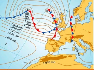 Comentario de mapa del tiempo