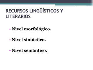 Monólogo interior (Stream of counciusness, “flujo de la conciencia”)El monólogo interior es una técnica narrativa por medio de la cual los pensamientos de los personajes son revelados de manera que parecen no estar controlados por el autor. Su propósito es el de revelar lo más íntimo del personaje. sus experiencias emocionales, mientras están ocurriendo, a nivel consciente e inconsciente. Esta técnica  es lo que su propio nombre indica,  puede ser ordenado o desordenado, lógico, absurdo o coherente y no es  pronunciado verbalmente por el personaje, está todo en su mente.