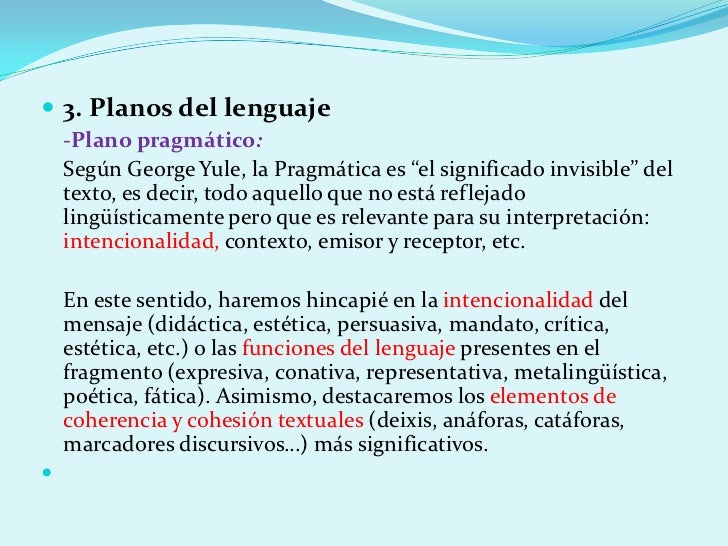 Pragmatica Significato Linguistico